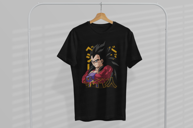 Camiseta de Vegeta – Orgullo Saiyajin