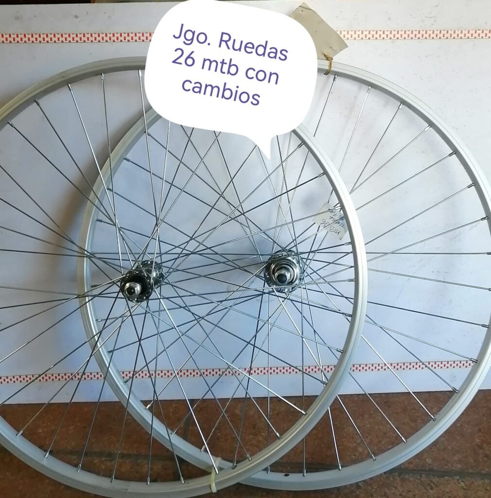 Juego de ruedas de bicicleta 24, 26 y 28