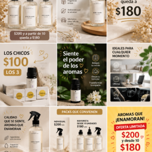 Perfumadores textil