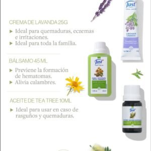 Set: Primeros Auxilios De La Naturaleza