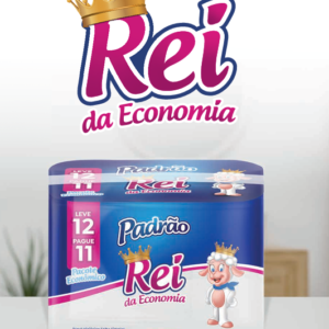 Papel Higiénico Padrão Rey Economía 30m - Pack x 12 u.