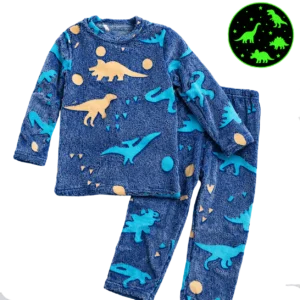 Pijama Infantil Plush Brilla En La Oscuridad