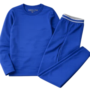 Pijama Buzo Pantalón Térmico Afelpado Niños Invierno