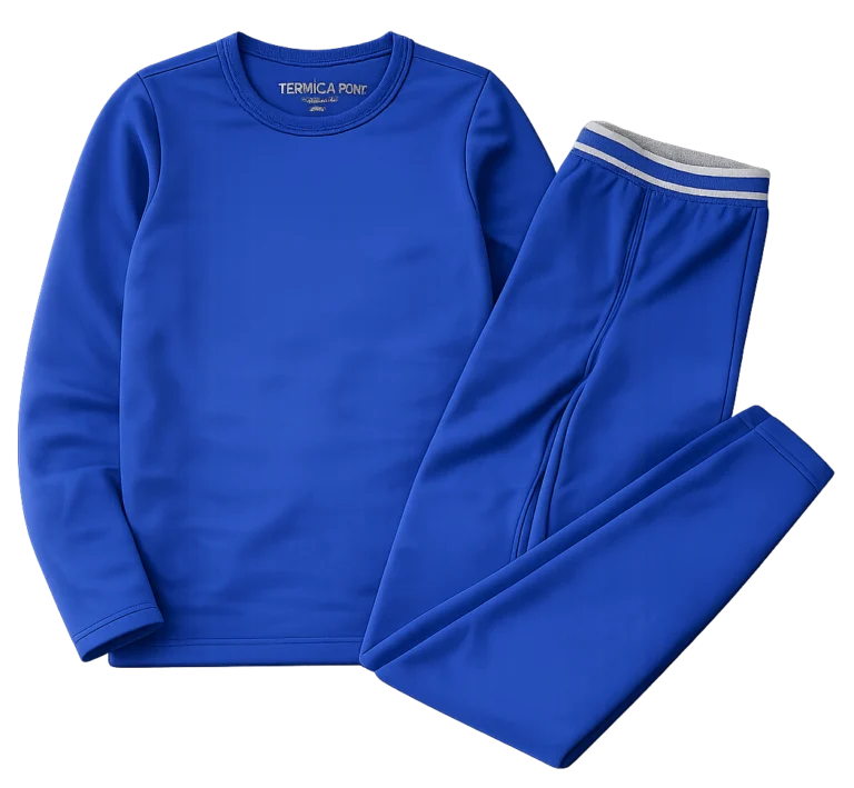 Pijama Buzo Pantalón Térmico Afelpado Niños Invierno