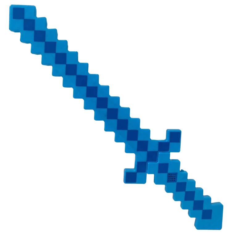 Juguete Espada Tipo Minecraft Luz Y Sonido 58x15cm