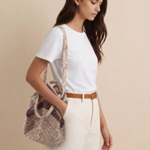 Bolso matera a crochet