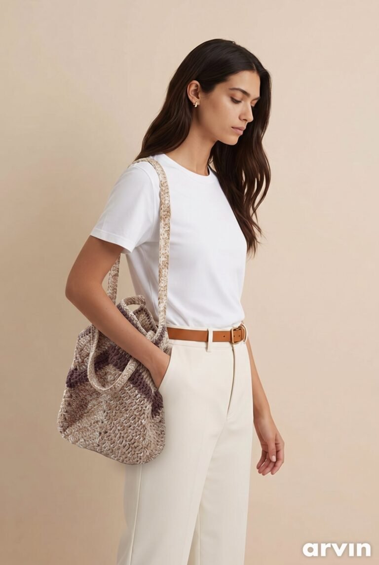 Bolso matera a crochet