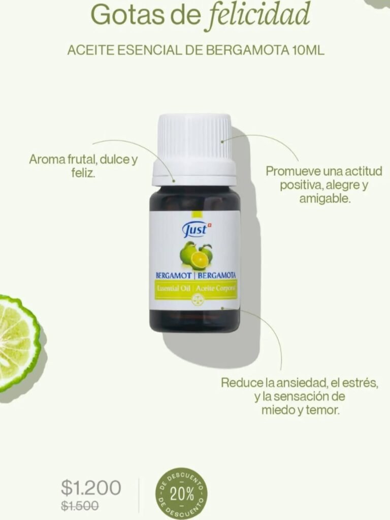 Aceite Esencial de Bergamota