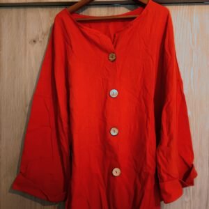 Blusa color ladrillo (T.XXL)