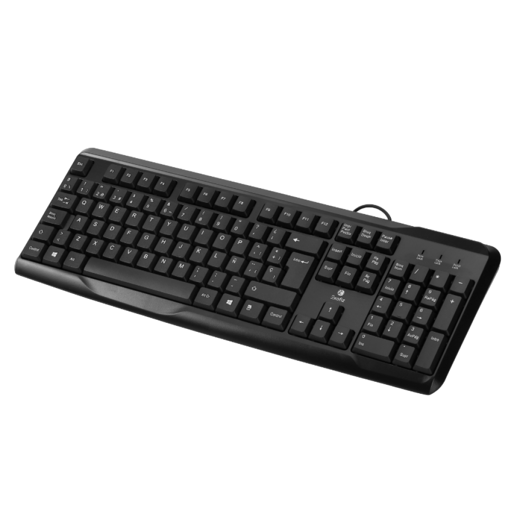 Combo Teclado y Mouse USB con Cable Exofiz CO-01